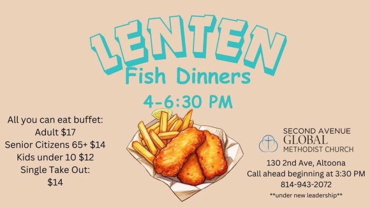 Lenten Fish Dinner promo